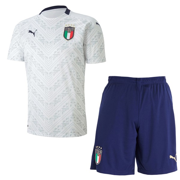 Camiseta Italia 2ª Niño 2020 Blanco